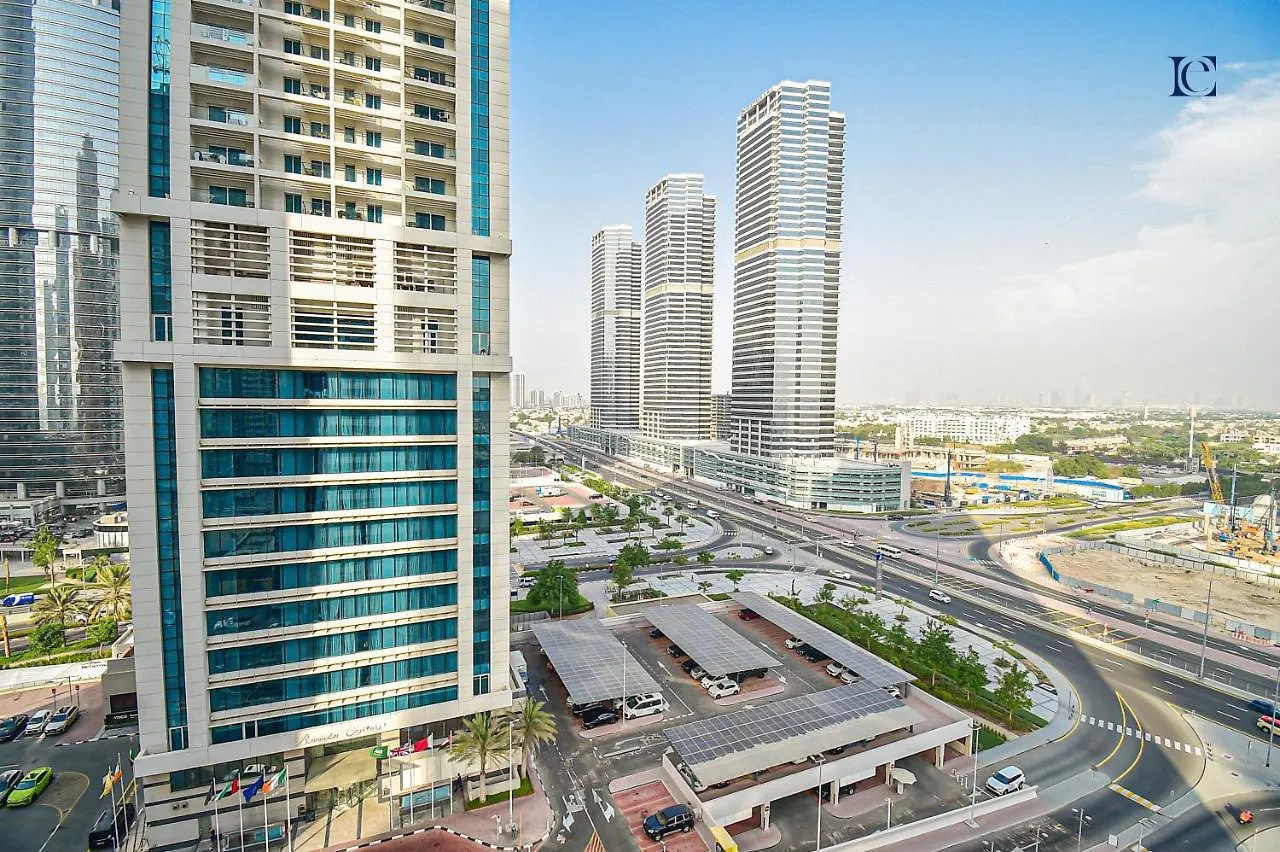 Luxury Escapes - Modern Studio Apt - Metro, Beach & Mall Mins Away Dubaj